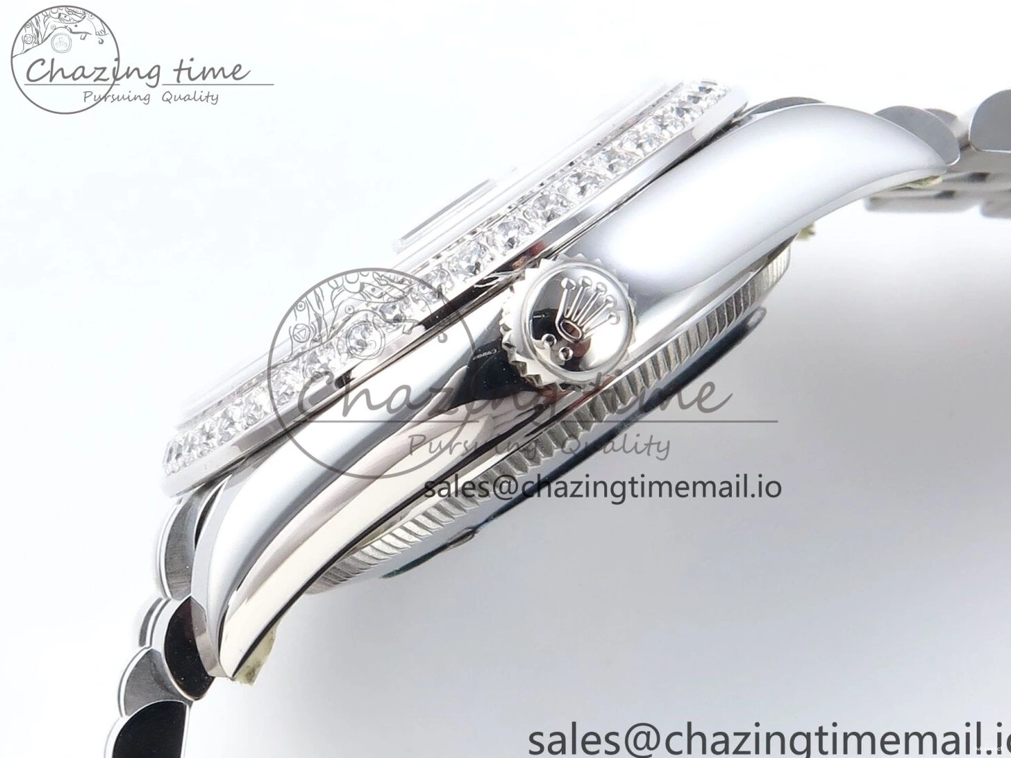 Dial White 31 ARF 1:1 Bezel SS ETA DateJust Best 2688 Jubilee Roman Steel Edition 278384RBR Bracelet Diamonds 904L on 0125